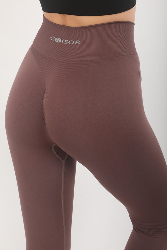 Dikişsiz Yüksek Bel Toparlayıcı Spor Tayt – Esnek, Nefes Alabilen