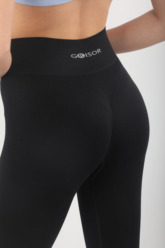 Dikişsiz Yüksek Bel Toparlayıcı Spor Tayt – Esnek, Nefes Alabilen